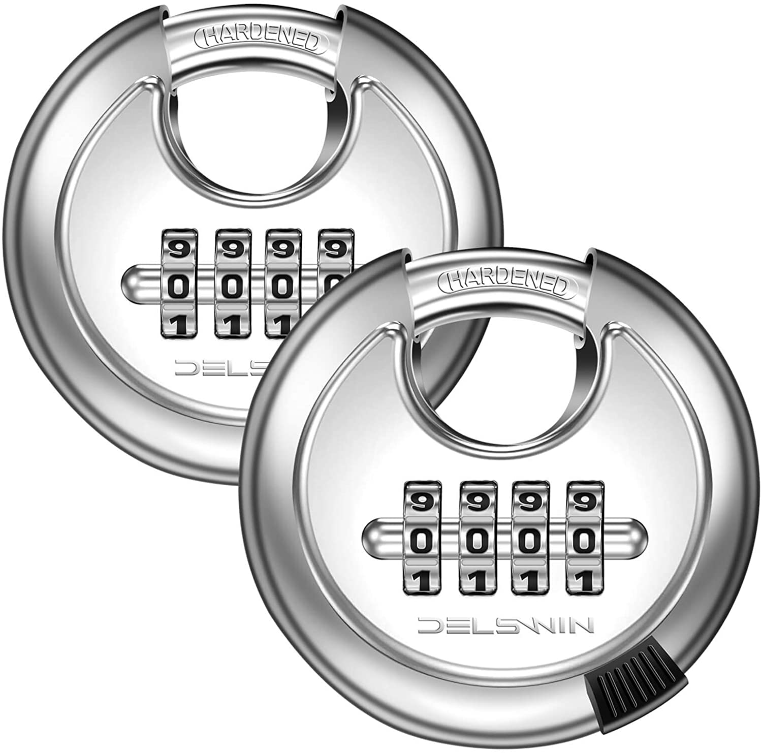  Combination Locks - Silver / Combination Locks
